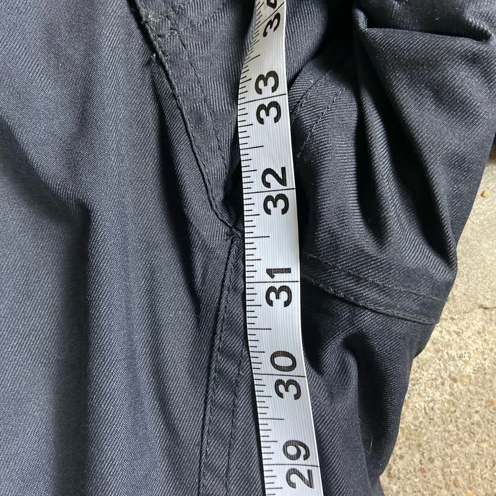 Vintage Y2K Oakley Technical Cargo Pants Size Large Black Fleece Lined Snowboard